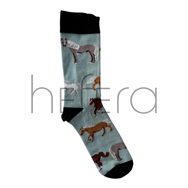 جوراب طرح اسب | hefera