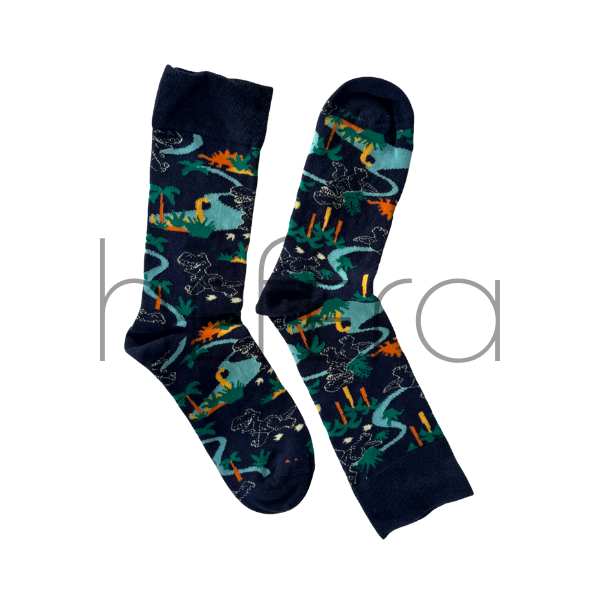 جوراب طرح دایناسور گیم | هفرا