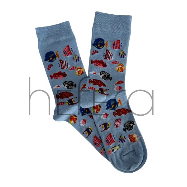 جوراب طرح ماهیها | هفرا
