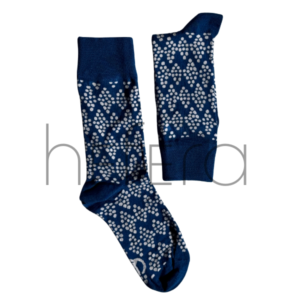 جوراب طرح نقطه بیضی | هفرا