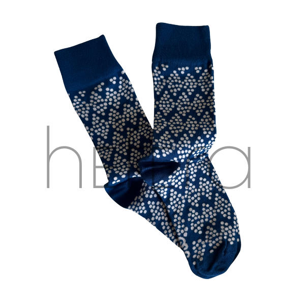 جوراب طرح نقطه بیضی | هفرا