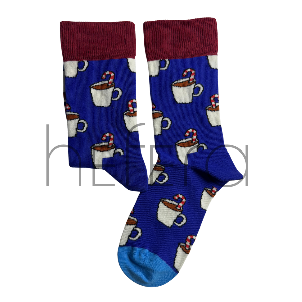 جوراب طرح فنجان | هفرا