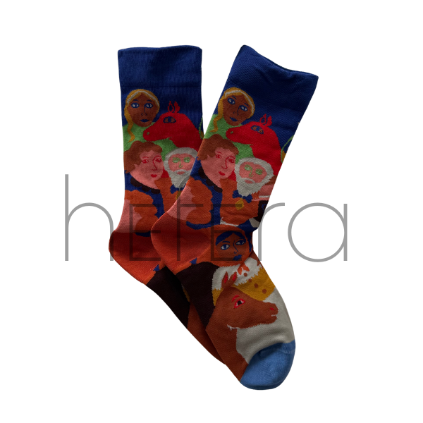 جوراب طرح خانه مادربزرگ | هفرا