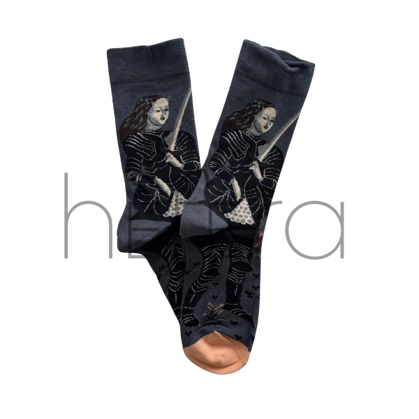 جوراب طرح زن یونانی | هفرا