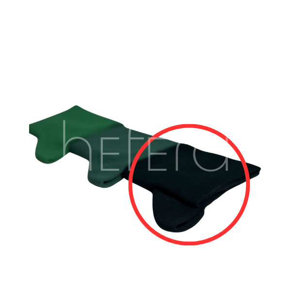 جوراب ساده سبز کله غازی ساق بلند | هفرا