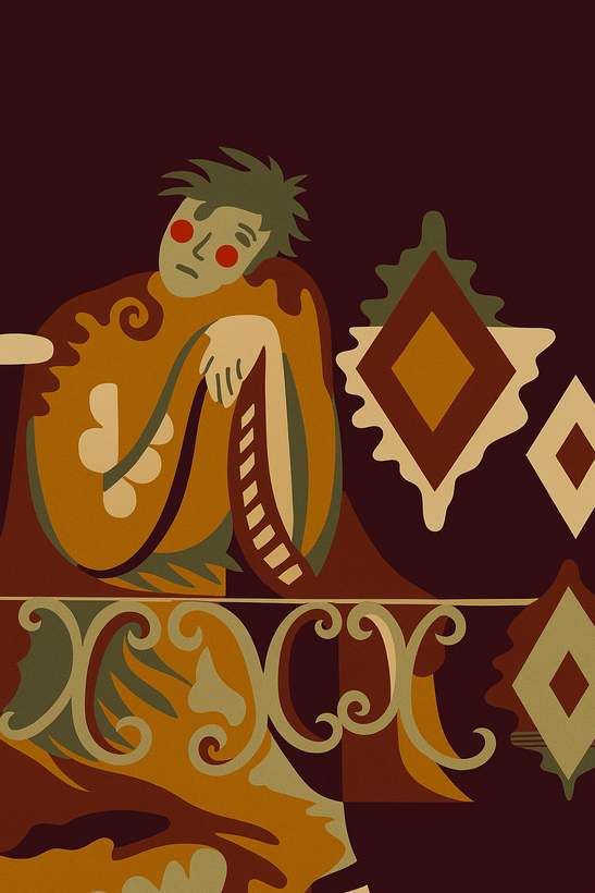 جوراب مدل قالی خیال | هفرا