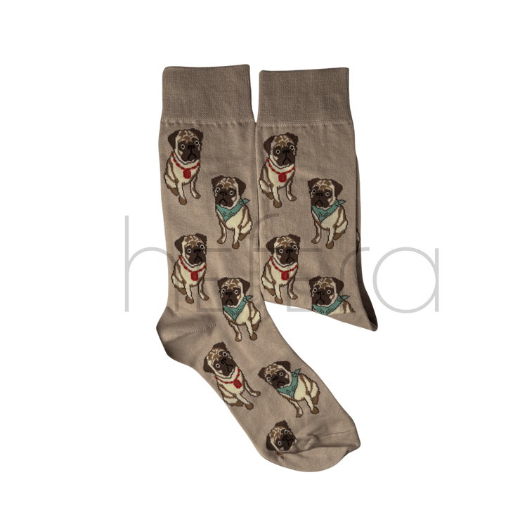 جوراب سگ پاگ با دستمال گردن | هفرا