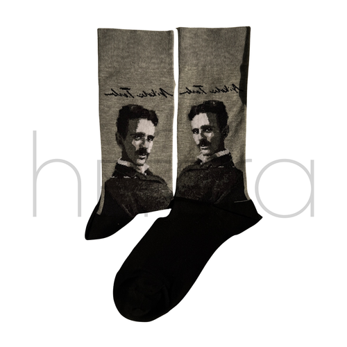 جوراب مردانه مدل Nikola Tesla | هفرا