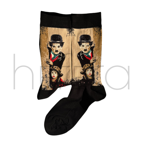 جوراب مردانه مدل Charlie Chaplin | هفرا