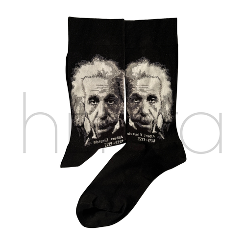 جوراب مردانه هفرا مدل Albert Einstein