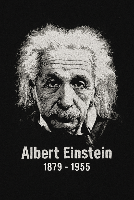 جوراب مردانه ساق دار فانتزی هفرا مدل آلبرت انیشتین