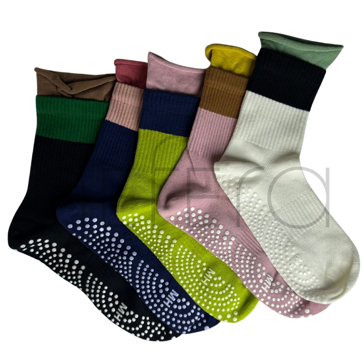 جوراب یوگا مدل GripWave | هفرا