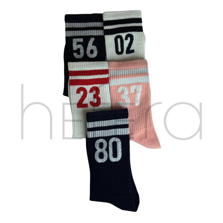 جوراب مدل عددی Varsity | هفرا