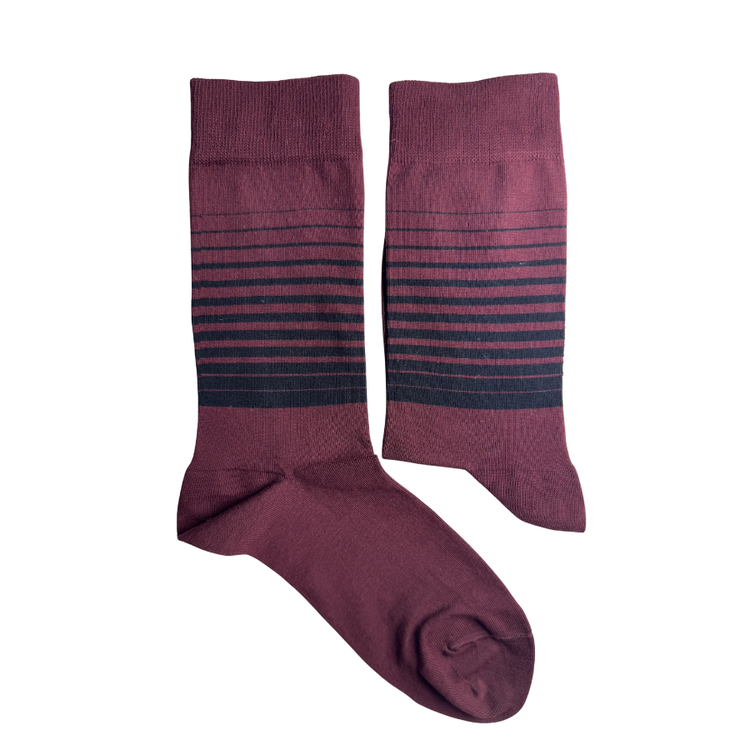 جورابمدل راه راه ساق بلند | هفرا