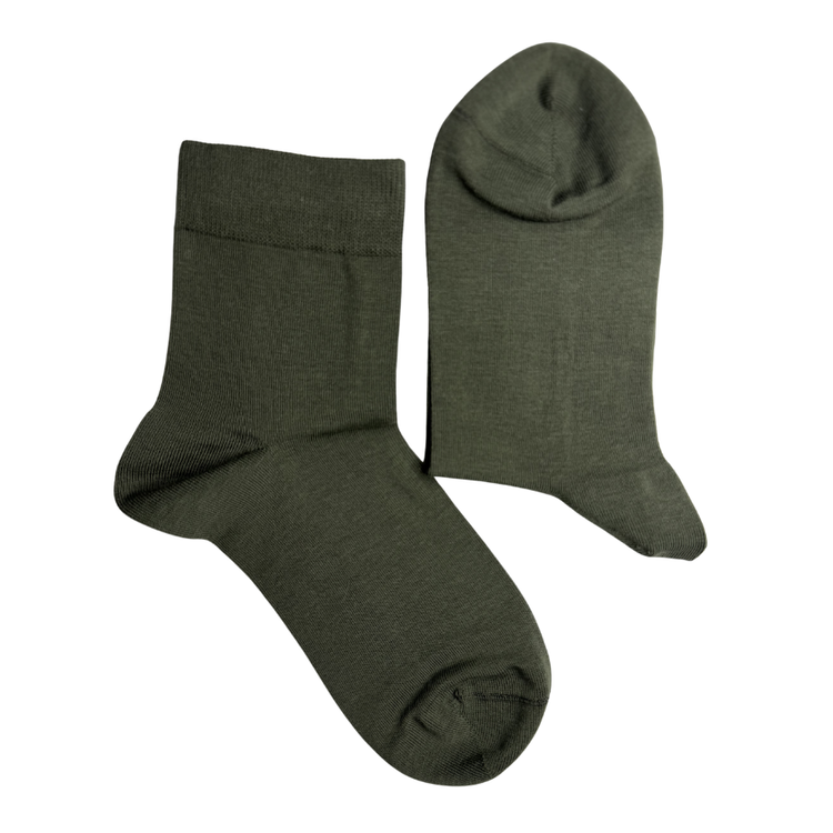 جوراب مردانه نیم ساق ساده هفرا رنگی