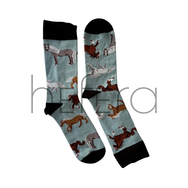 جوراب طرح اسب | hefera