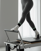 جوراب زنانه یوگا و پیلاتس استپدار نیم ساق هفرا مدل GripWave