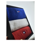 پک ۳ جفتی جوراب مردانه Tommy Hilfiger | سایز 41 تا 46