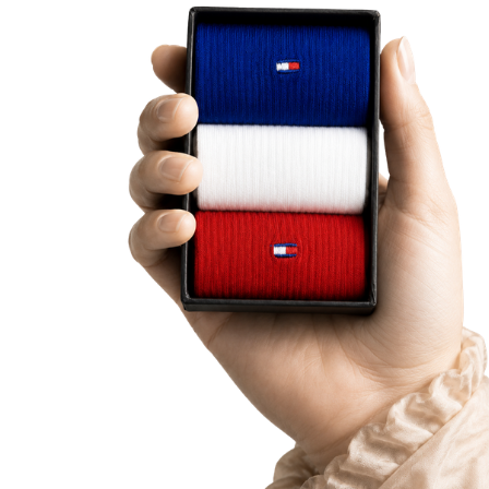 پک جوراب سه جفتی مردانه مدل French Pack هفرا